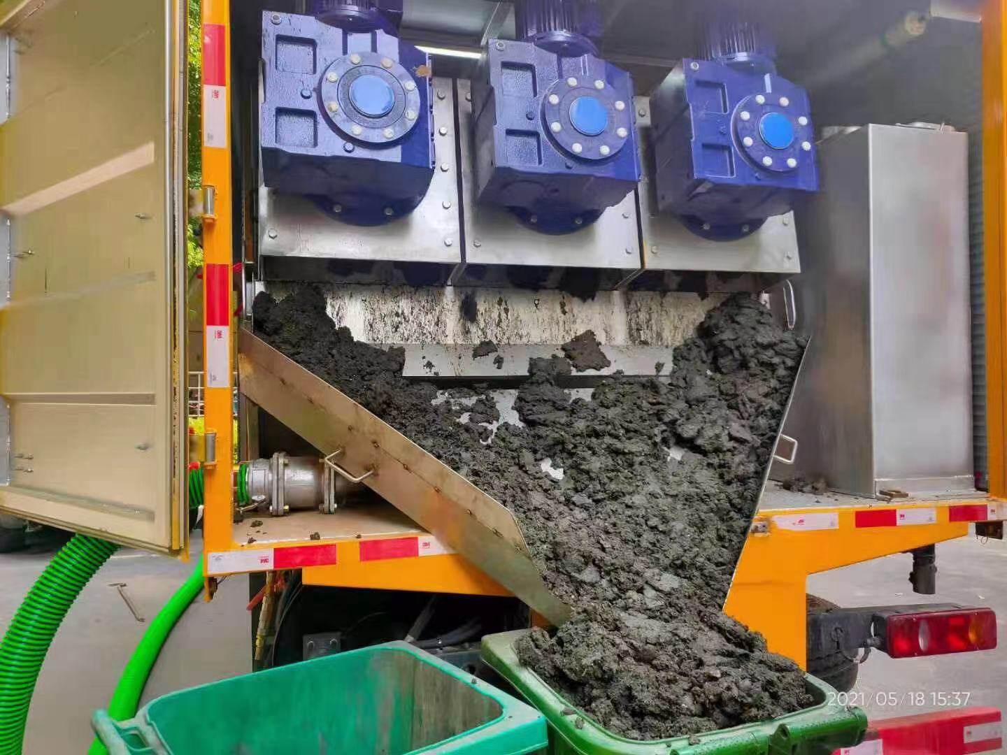 梓潼化粪池清掏城市维护站-泥浆净化干湿分离处理